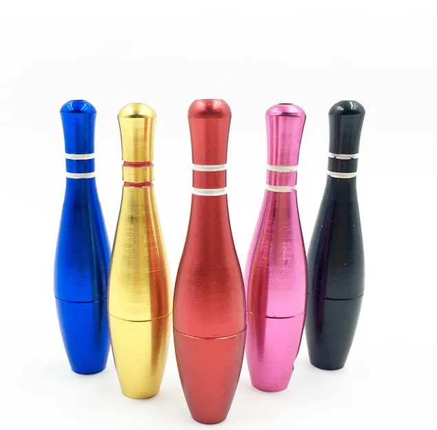 bowling pin cigarette dispenser 15in Plush (60pcs) Metal Detachable Smoking Pipe |