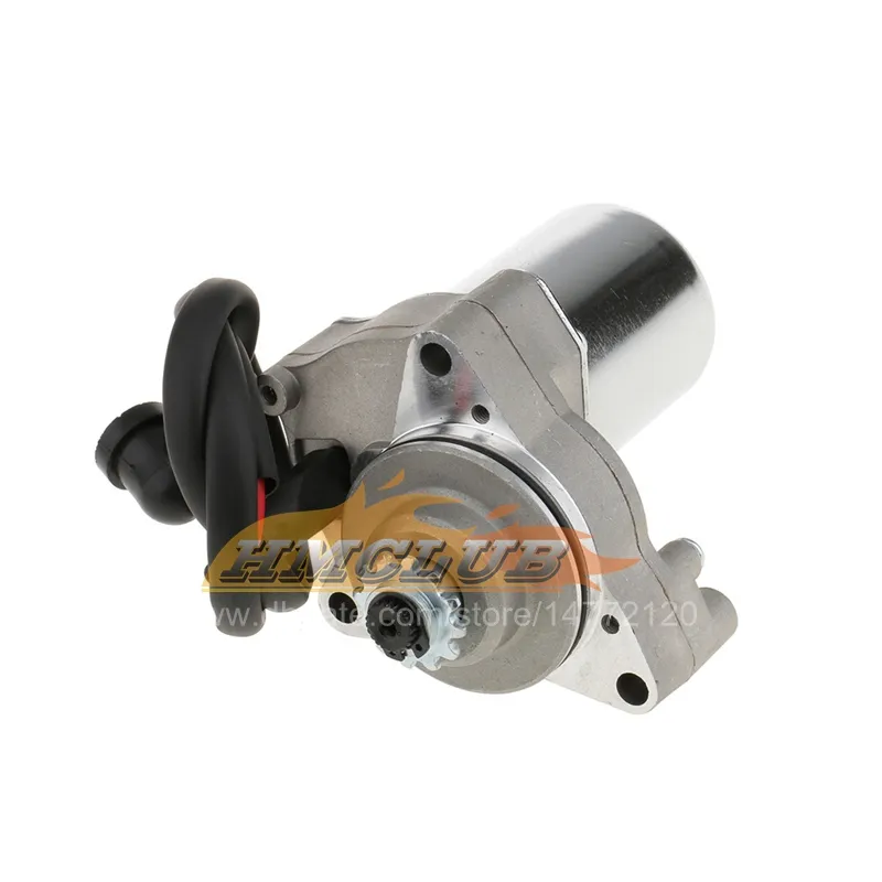 3-Bolt Starter Motor For 50cc Chinese ATV / Dirt Bike / Go Kart – 12V, CCW, 12 Teeth, Kit With Relay & CDI