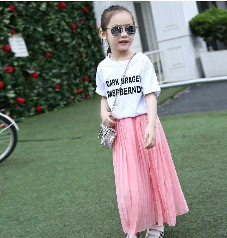 Jupes Robe D t 2021 Filles Jupe Longue V tements Pour Enfants