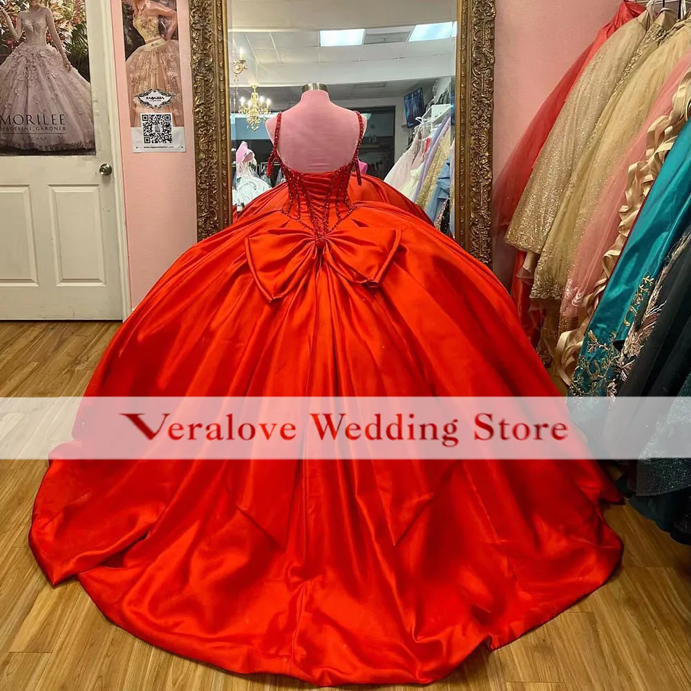 Vestidos de quinceanera de vestido rojo cuentas fuera de hombro dulce 15 16 vestimenta de cumplea os xv ropa de fiesta vestidos de 15 anos