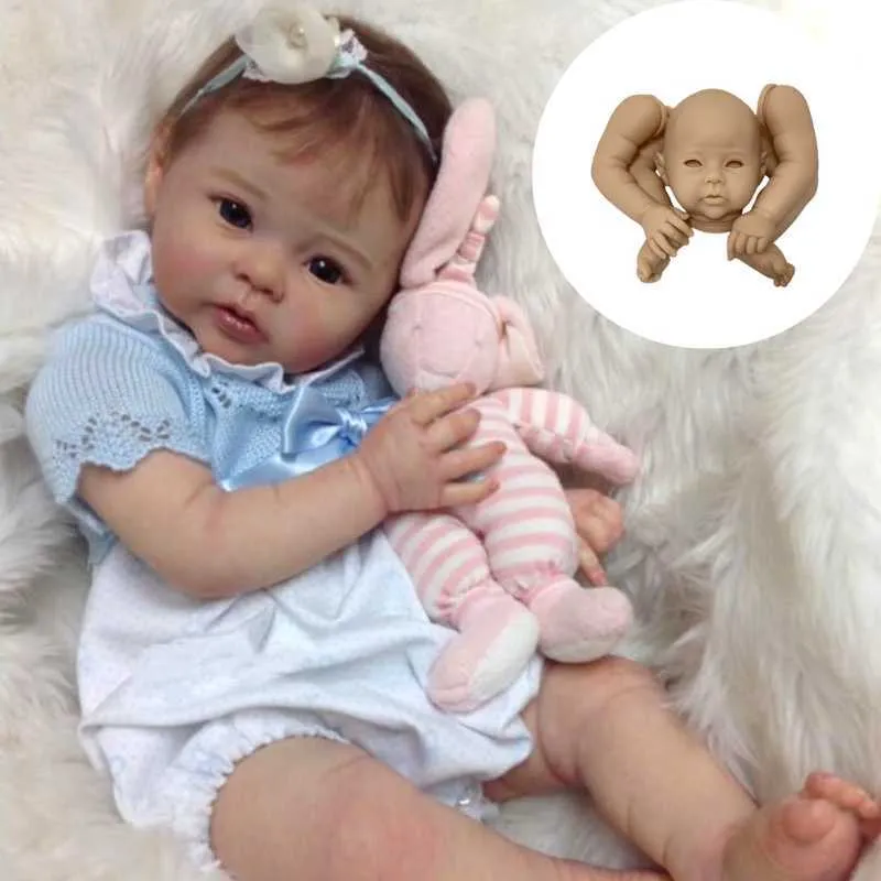 Muñecas De Peluche Bebe Reborn Baby Doll Kit Raven Tamaño Original Vinilo Tacto  Suave Realista Piezas En Blanco Sin Terminar Molde 20 Pulgadas J230302 De  38,17 €