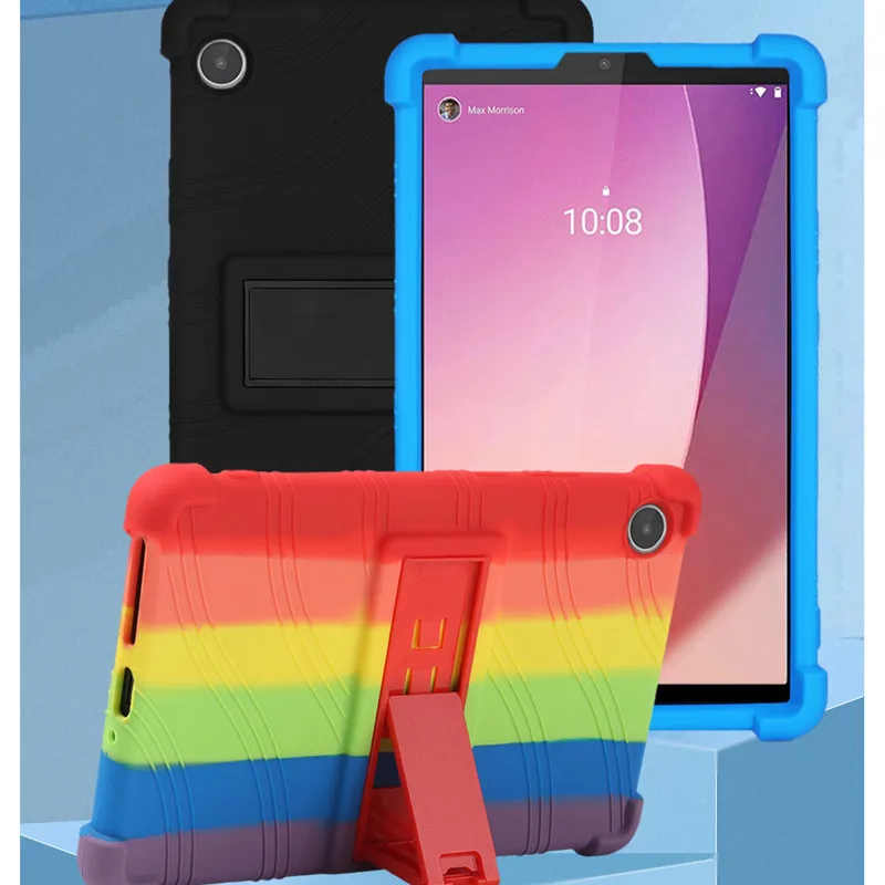 Soft Silicon Cover Tablet PC case for  Tab M8 4th Gen TB-300FU 8 InchTablet PC Protective Shell