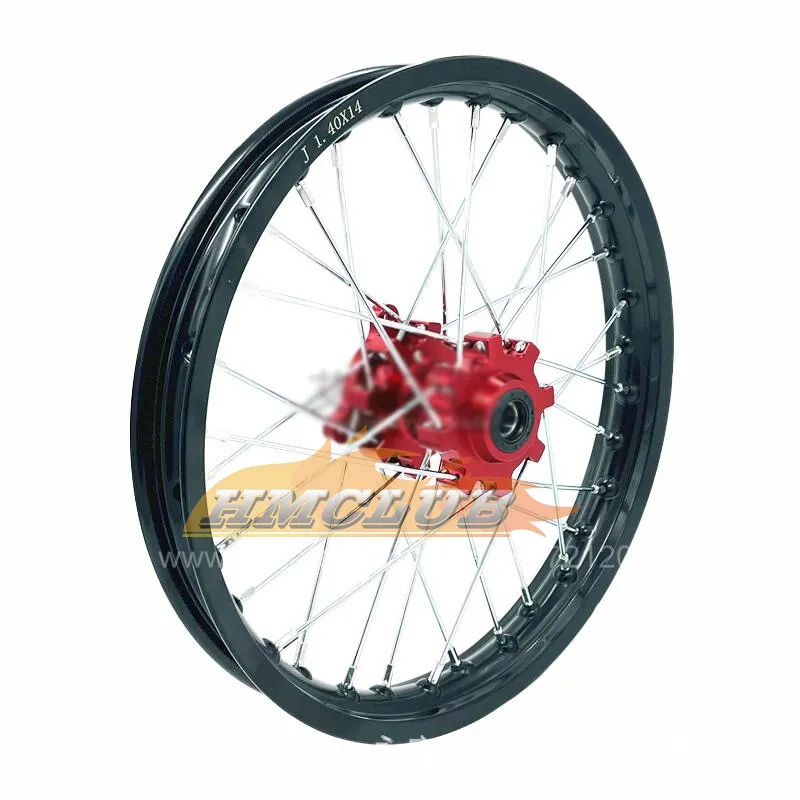 Durable Motorcycle Rims And Wheels Full Set: Rear Wheel Rims Hub With ...