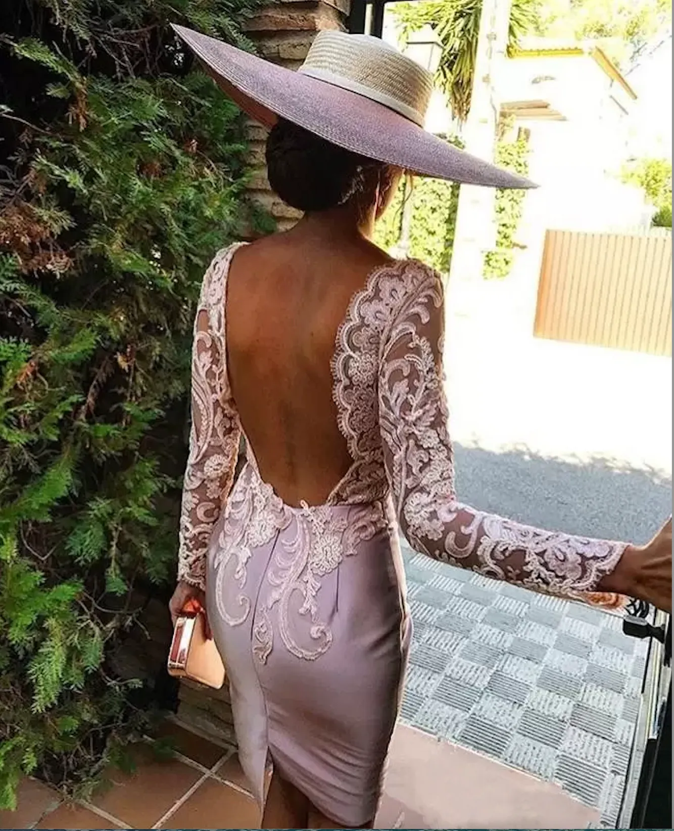 Pink Satin Sheath Mother Of The Bride Dresses Deep V... From 39,5  | DHgate