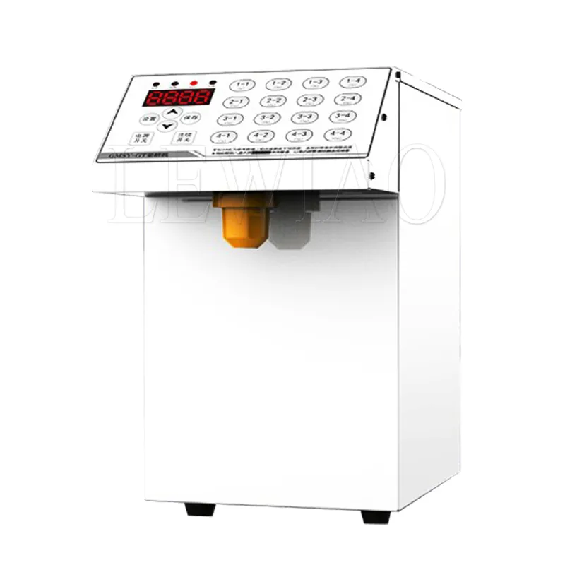 Automatic Syrup Dispenser - 8L Quantitative Machine for Bubble Tea ...