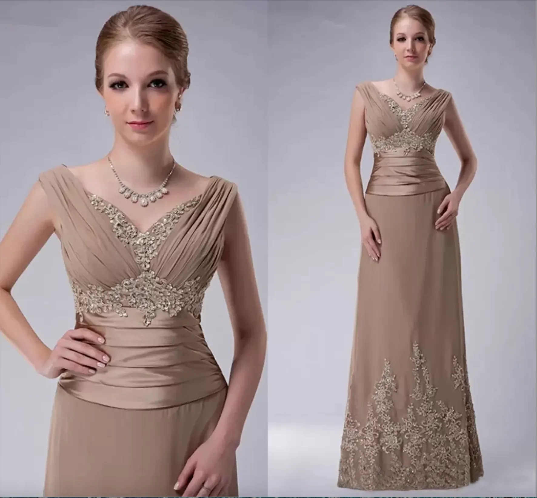 Plus Size Chiffon Mother Of The Bride Dress Cap Sleeve A Line Beaded Lace Elegant Groom Wedding Gowns 2024 From Myohmydress 87.6 DHgate.Com