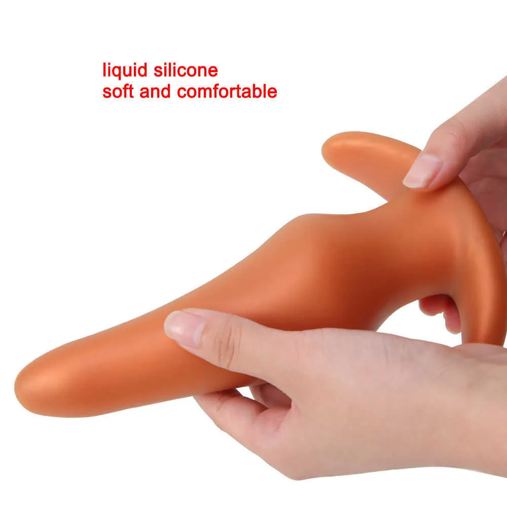 Liquid Silicone Anal Plug Prostate Massage Anal Sex Toys For Adult Men  Women Butt Plug Comfortable To Wear Anal Expansion L230306 From Heijue02,  $15.19