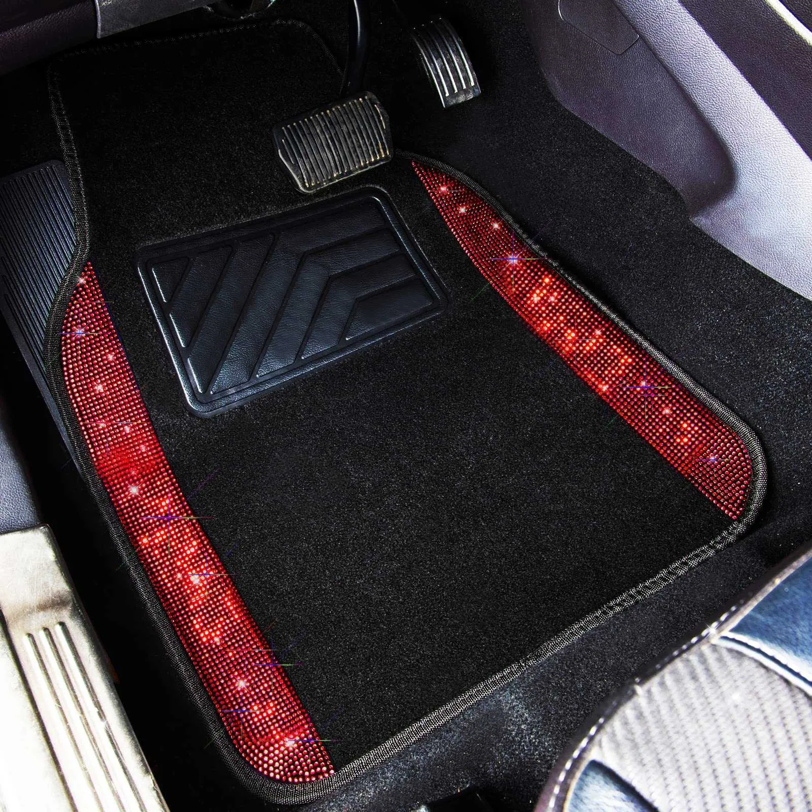 Decorative car floor mats deals
