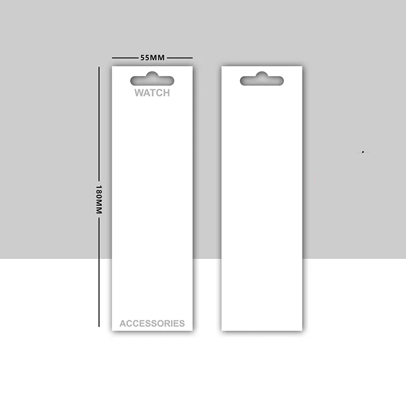 Apple Watch Blister Box Packaging: White Paper Card Retail  display picture 1
