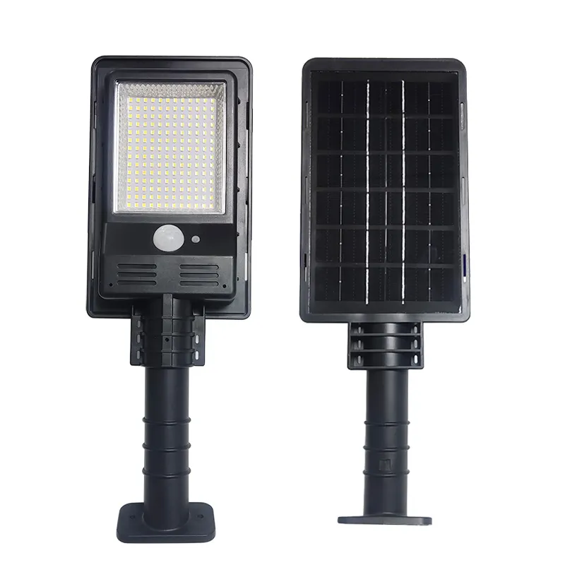 Solar Street Light Outdoor 168 LED Motion Sensor Solar Powered LED ...