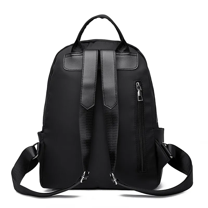 Stylish Oxford Fabric Campus Backpack for Teens Korean Trend Leisure Travel Bag for Students Outdoor Schoolbag