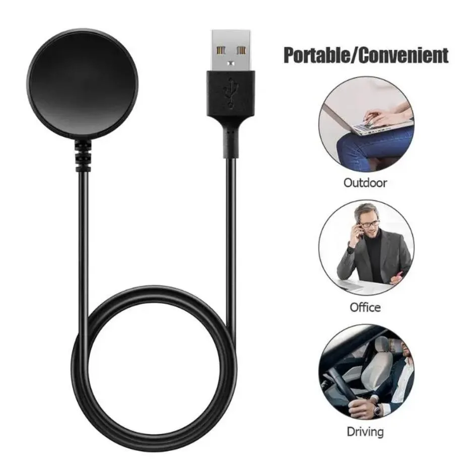 ☆ DHgate 삼성 갤럭시 시계 충전기 : 시계 용 무선 충전 케이블 5 Pro/4/3/Active 2/Active 1 40/44mm  R860 R870 R880 R890 R500 R820 R830 R840 R850 | 오늘 ₩3,671 특가