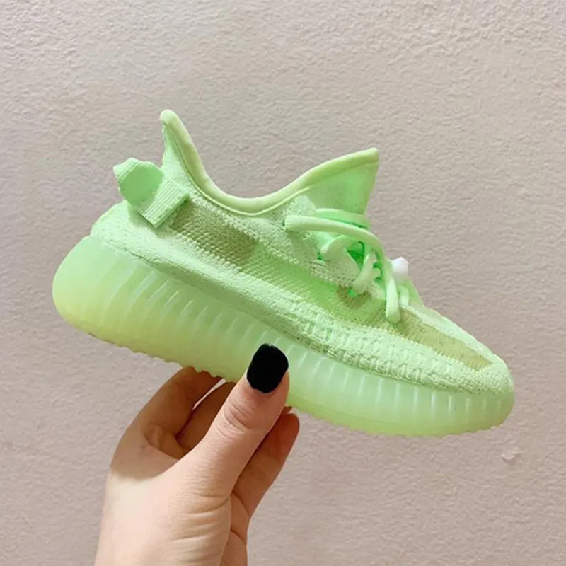 Adidas yeezy boost shop 35 v2 glow kids