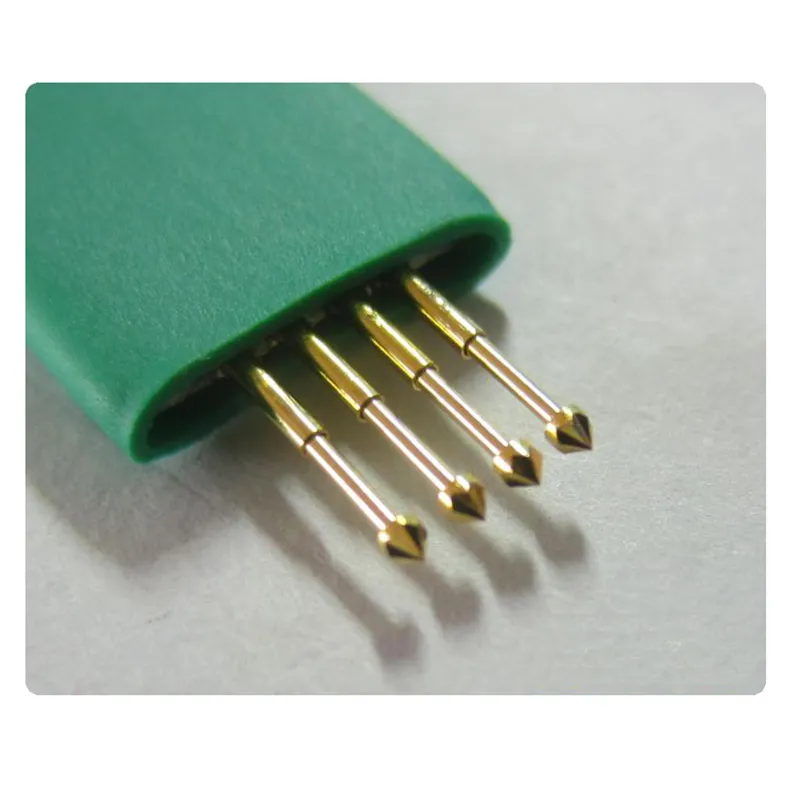 4 دبوس 1.27 مم اختبار Pitch Proge Pogo Pin TOUTER PCB برمجة واختبار ...