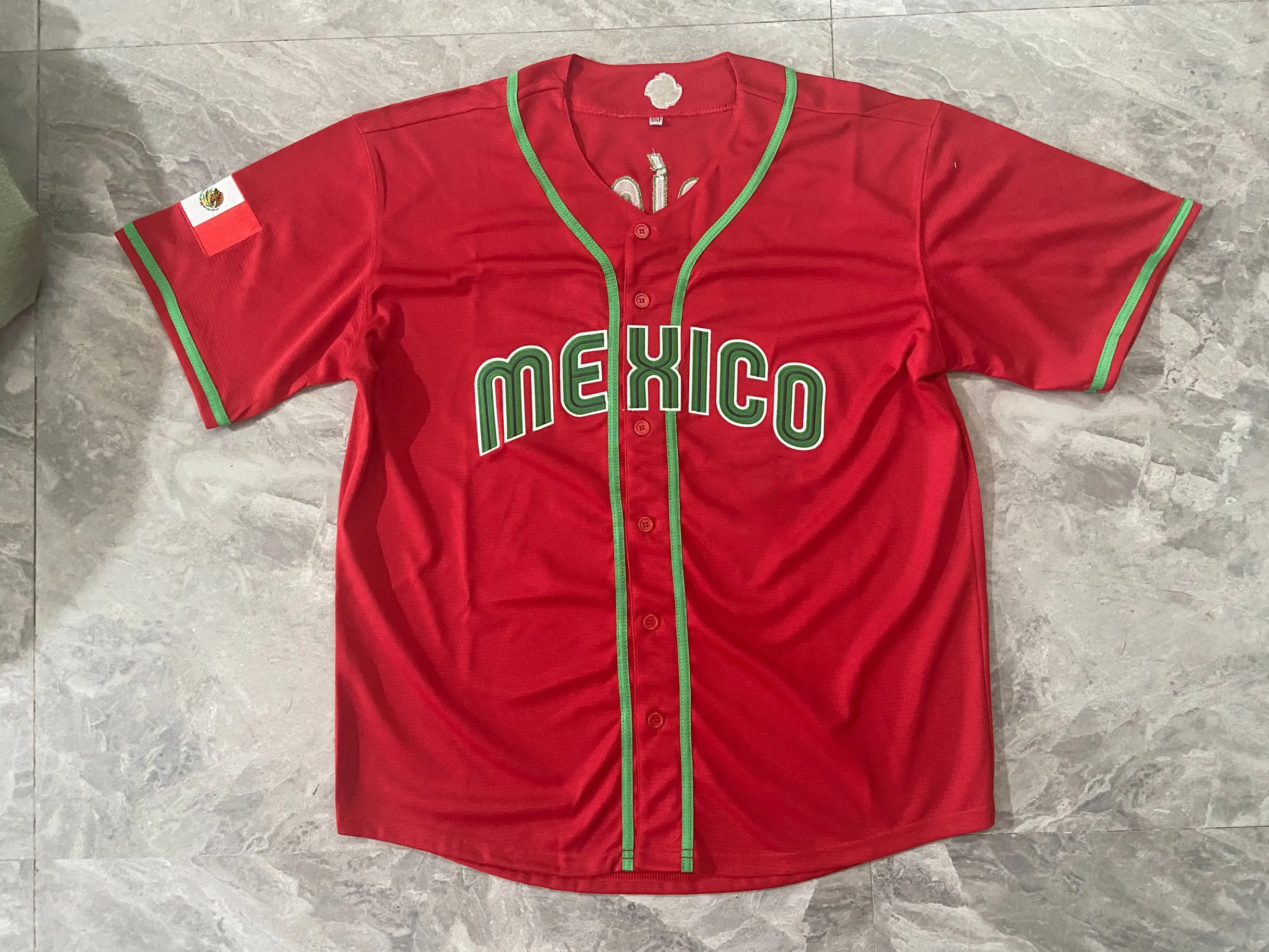 Team Mexiko 2023 World WBC Baseball Classic Jersey Julio Urias Alex