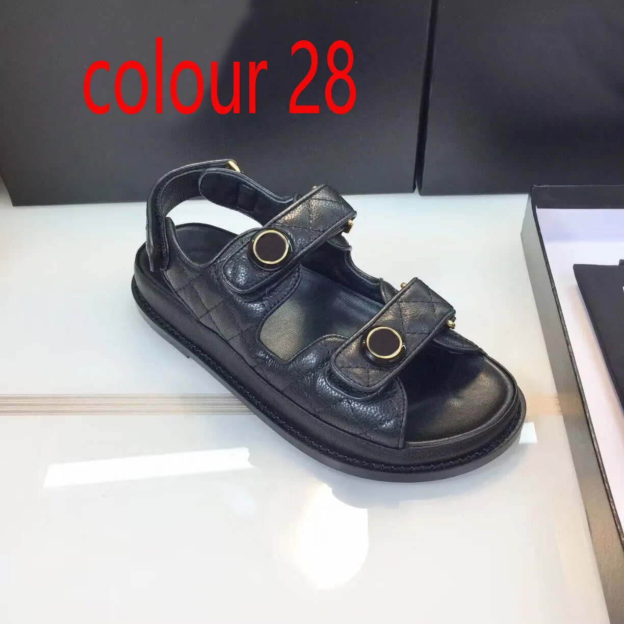 Designer Leather Beach Comfortable Flat Sandals With Thick Bottom And Velvet Letter Platform Fashionable And Casual Womens Sports Trainers In Sizes 35 42 US4 US11 With Box From Feng520yao 60.31 DHgate...