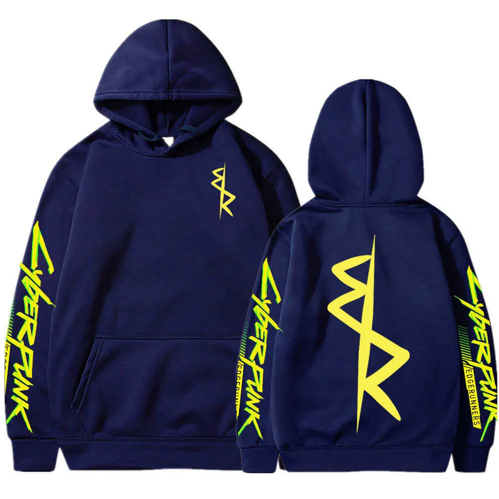 DHgate.com:Cyberpunk Edgerunners Haruku Hoodie - Mens Long