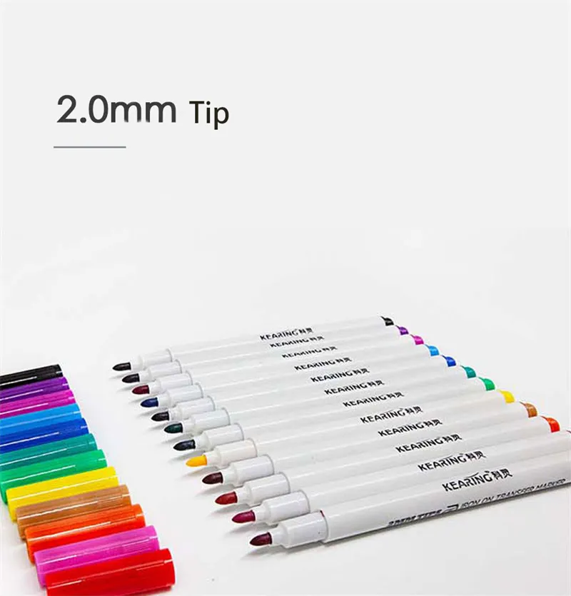 6/12 Colors Freehand Infusible-Ink Pens for Sublimation,Infusible