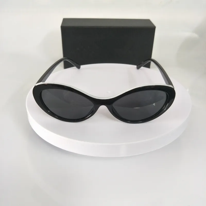 Metal Frame Oval Cat Eye Sunglasses UV400 Lenses Amazon.com: HYYZZC Triangle Cat Eye Sunglasses Female Metal  main image 3