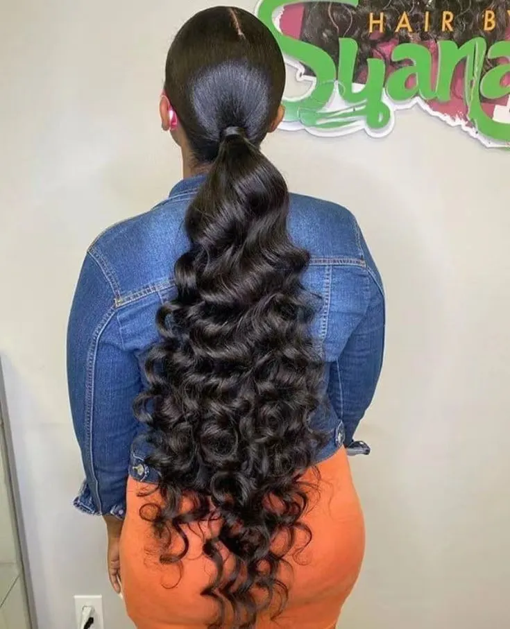 TOP 10 HIGH PONYTAIL HAIRSTYLES FOR 4C NATURAL HAIR - CurlsQueen