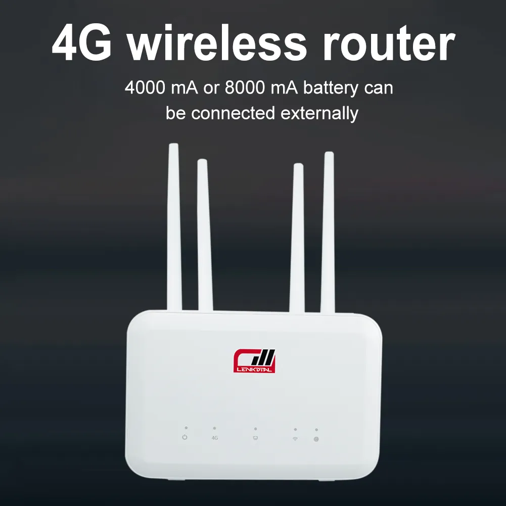 Routeur WIFI 4G personnalisé en Chine avec fente pour carte SIM