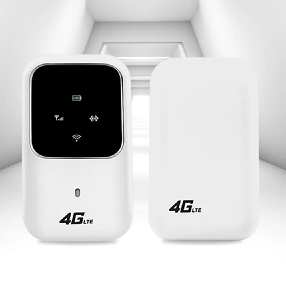 Portable 4G Pocket WiFi Router With 100Mbps Download Speed And 10