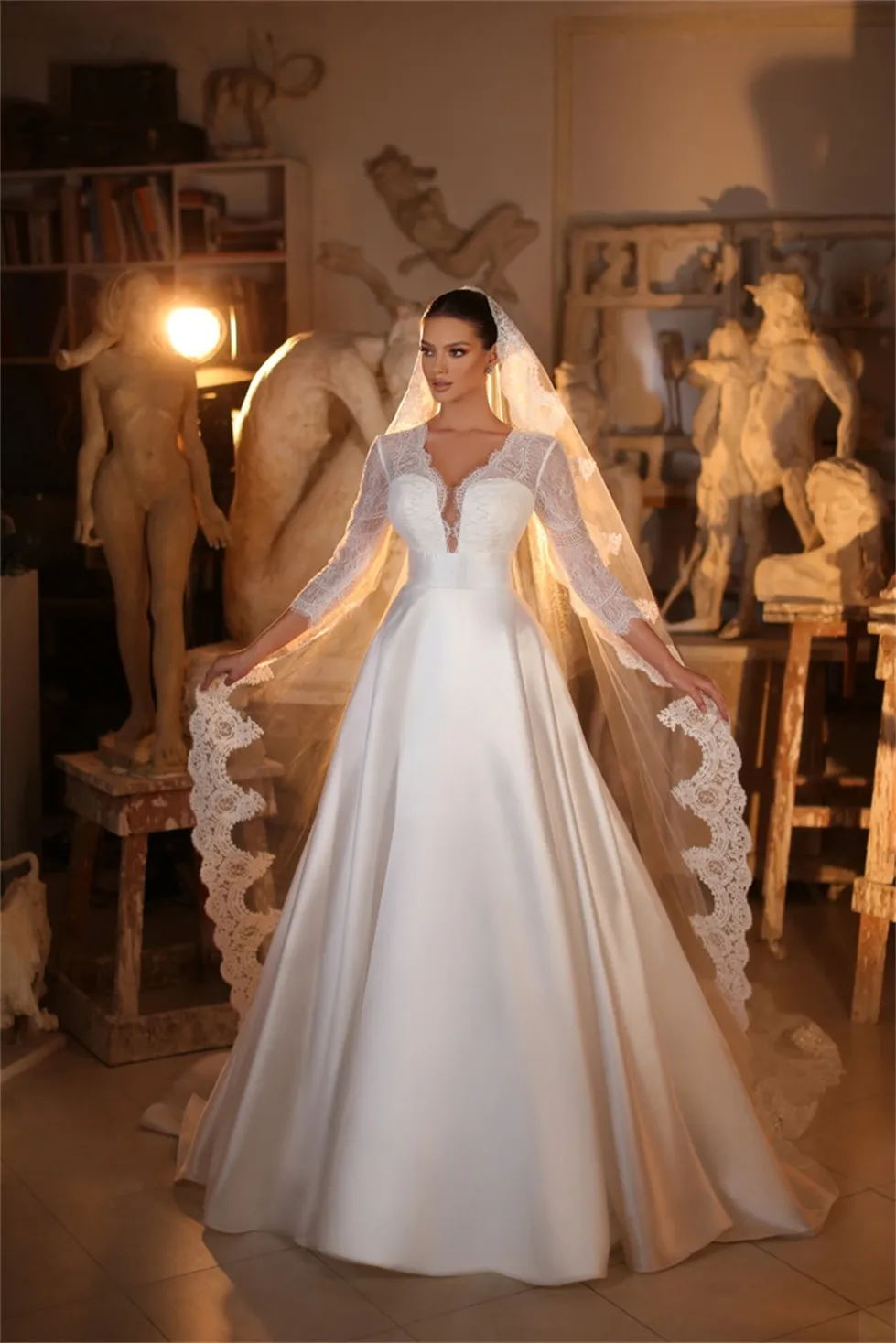 Plus Size A Line Wedding Gowns: Strapless Lace V Neck Bridal Dress Custom Fit, Elegant Design From Huifangzou, $137.26 | DHgate.Com Plus Size A Line Wedding Gowns: Strapless Lace V Neck Bridal Dress Custom Fit, Elegant Design From Huifangzou, $137.26 | DHgate.Com
