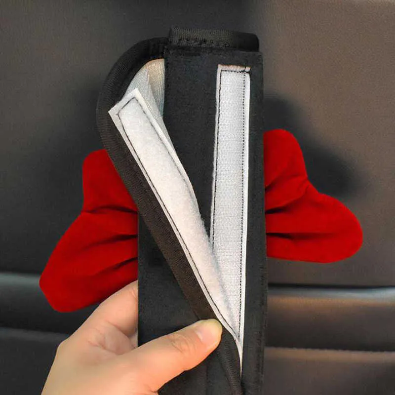 StarFire 2PCS Car Seat Belt Cover Carbon Fiber Safety Seatbelt Shoulder - View #4