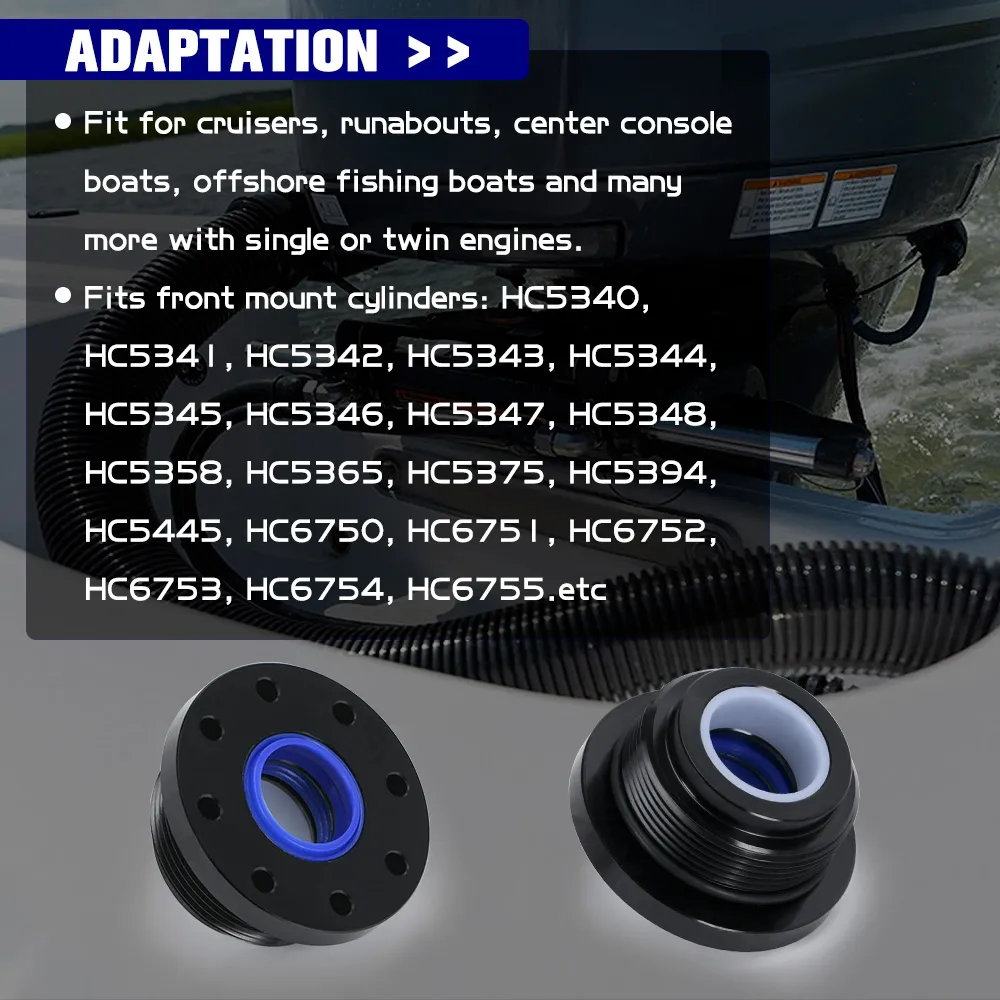 HS5157 Front Mount Hydraulic Steering Cylinder Seal Kit For SeaStar