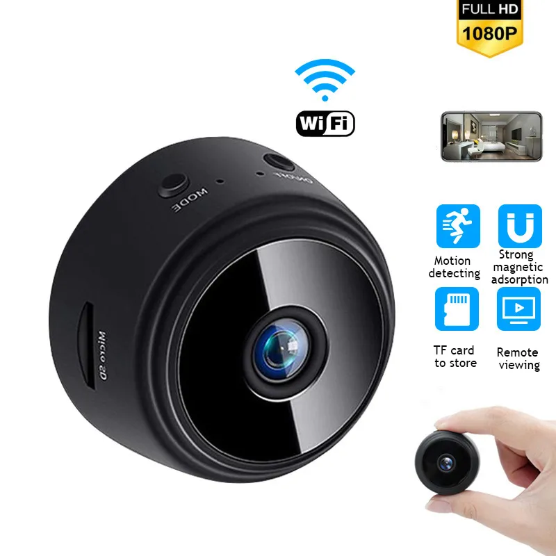 A9 Mini Caméra Voiture DVR WiFi Surveillance Sans Fil Protection