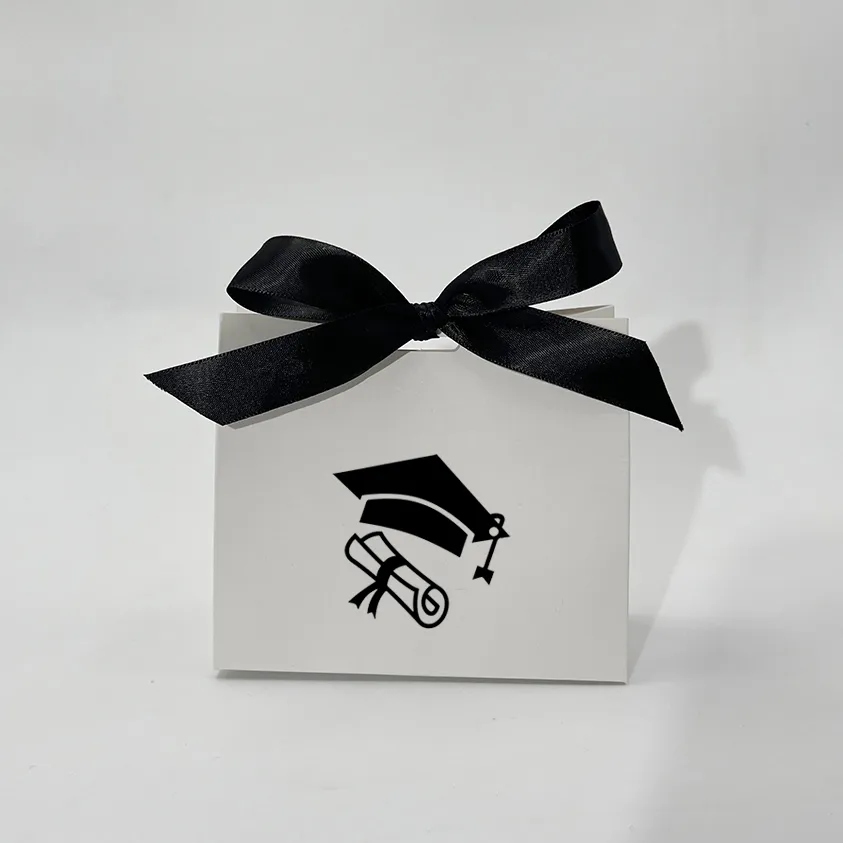 30 Pièces Boîtes à Chapeau De Graduation, Boîtes De Bonbons De