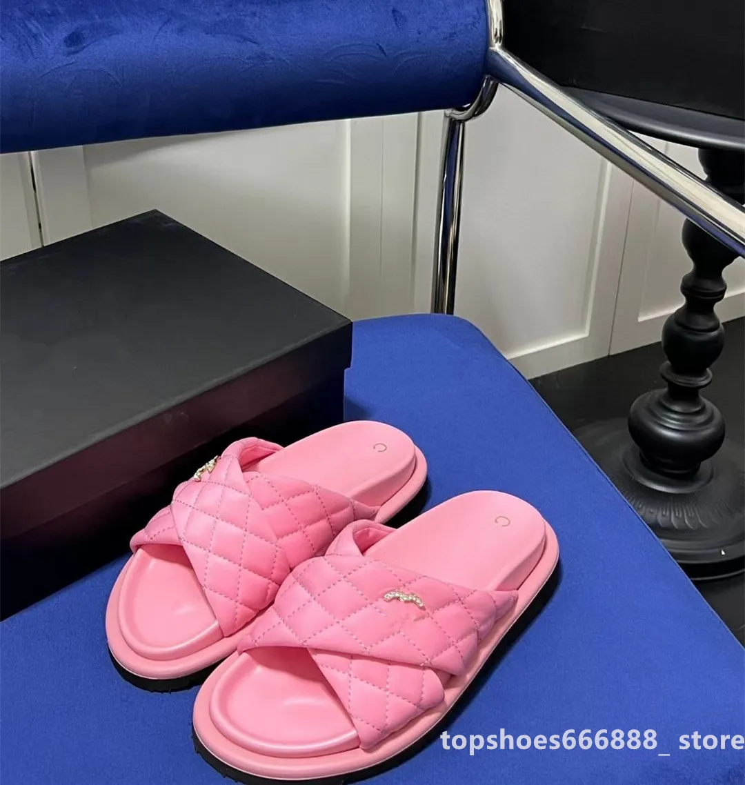 Designer flats sandals hot sale