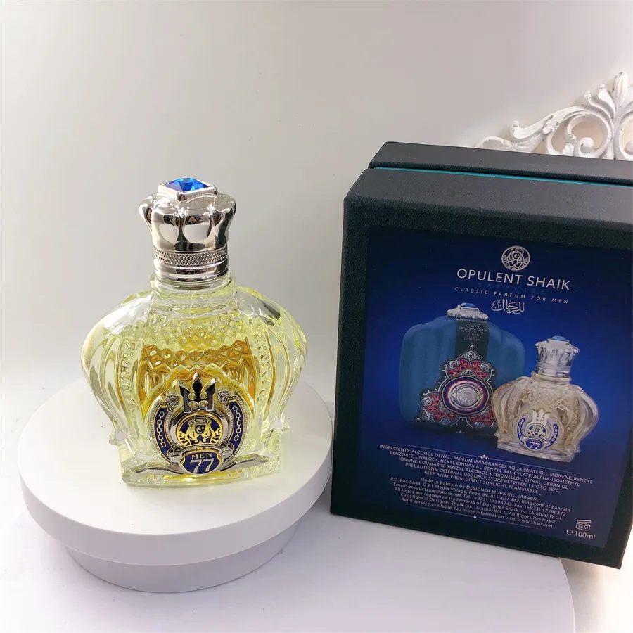 Opulent Shaik Classic No. 77 Mens Perfume 100ml EDP Spray With