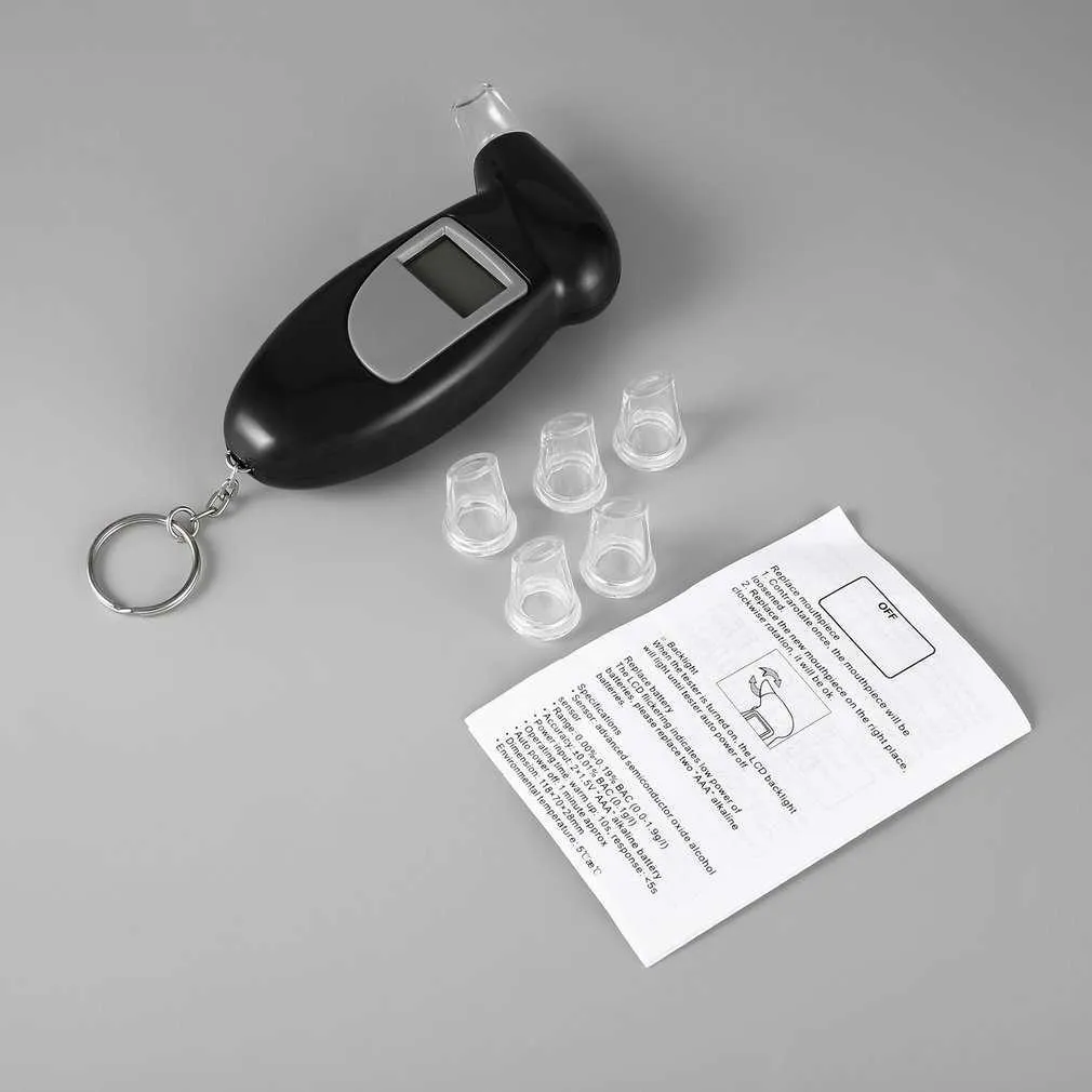 Alhol Check Device Portable Alcohol Tester Breathalyzer Digital LCD... From Autopart ...