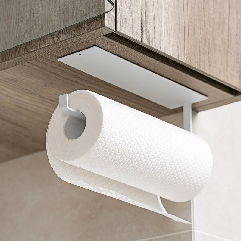 Self adhesive kitchen roll holder sale