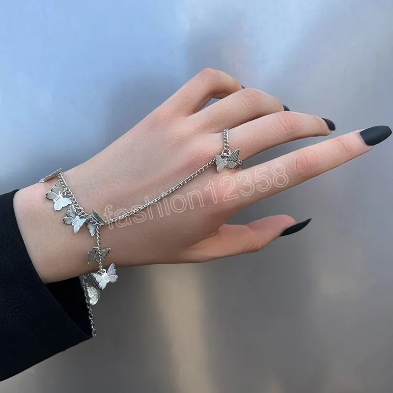 Hand Chain Set Ring Bracelet Chain Tassel Crystal Finger Bracelet Bohemian  Hand Jewelry for Women and Girls (Elegant) - China Bracelet Chain and Hand  Chain price | Made-in-China.com