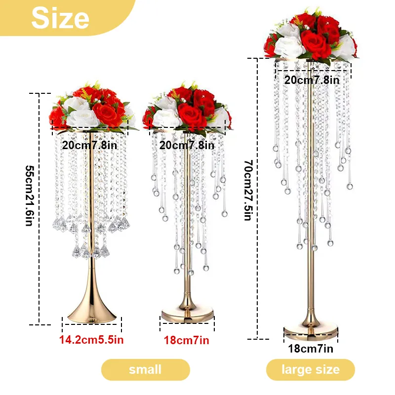 Metal Gate Crystal Flower Stand For Wedding Centerpieces, Tabletop Flower  Vase For Elegant Home Decor And Party Arrangements From Present2008, $28.49