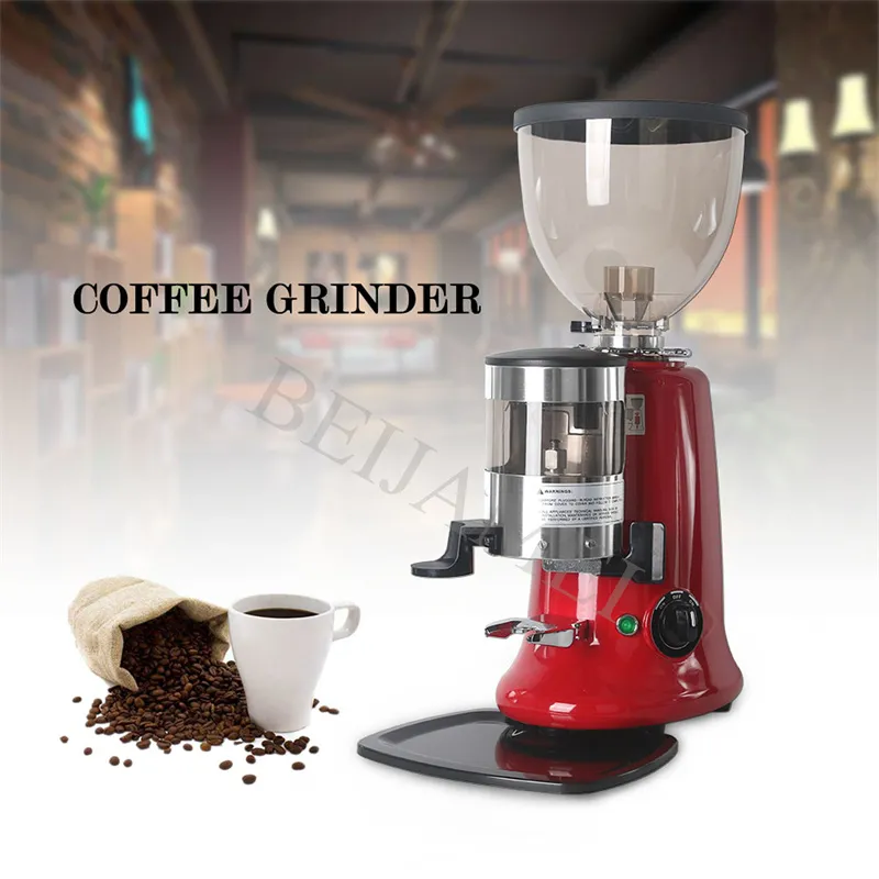 Commercial coffee grinder electric grind automatic burr mill bean home online