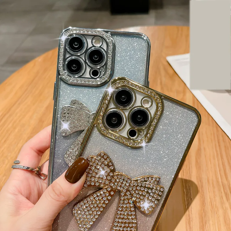 Diamond soft shop bow case