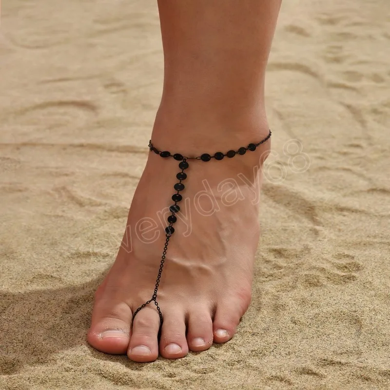 Black chain for leg online