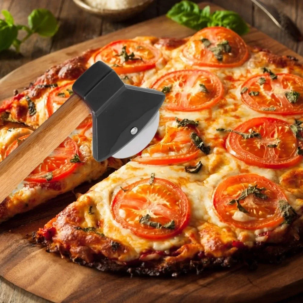  Rueda cortadora de pizza - Cortador de pizza de cocina