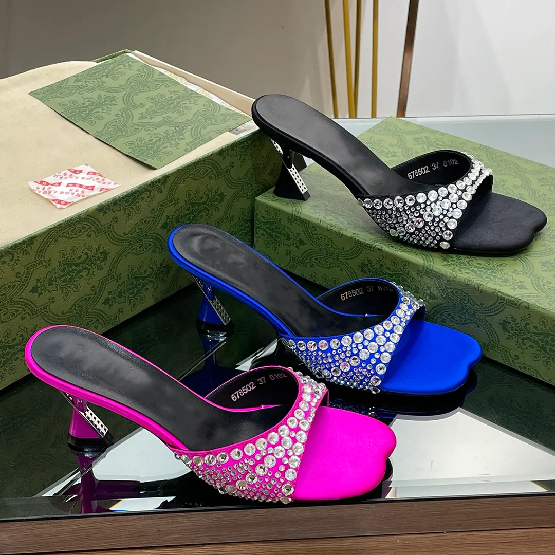 Rhinestone kitten heel sandals cheap