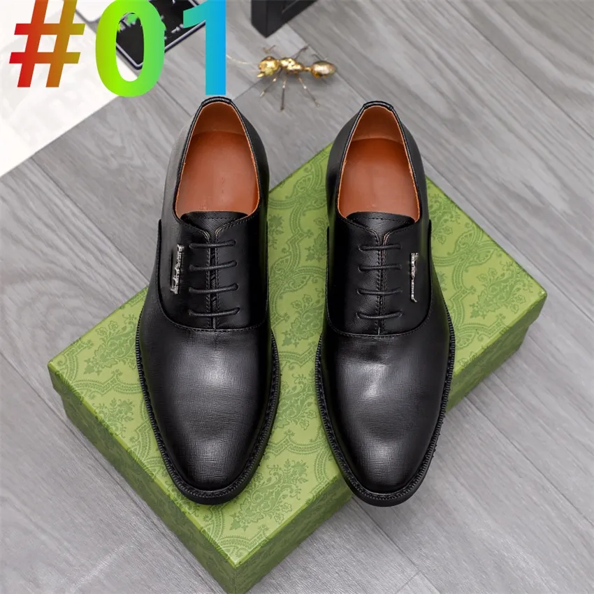 Upscale men's dress shoes top