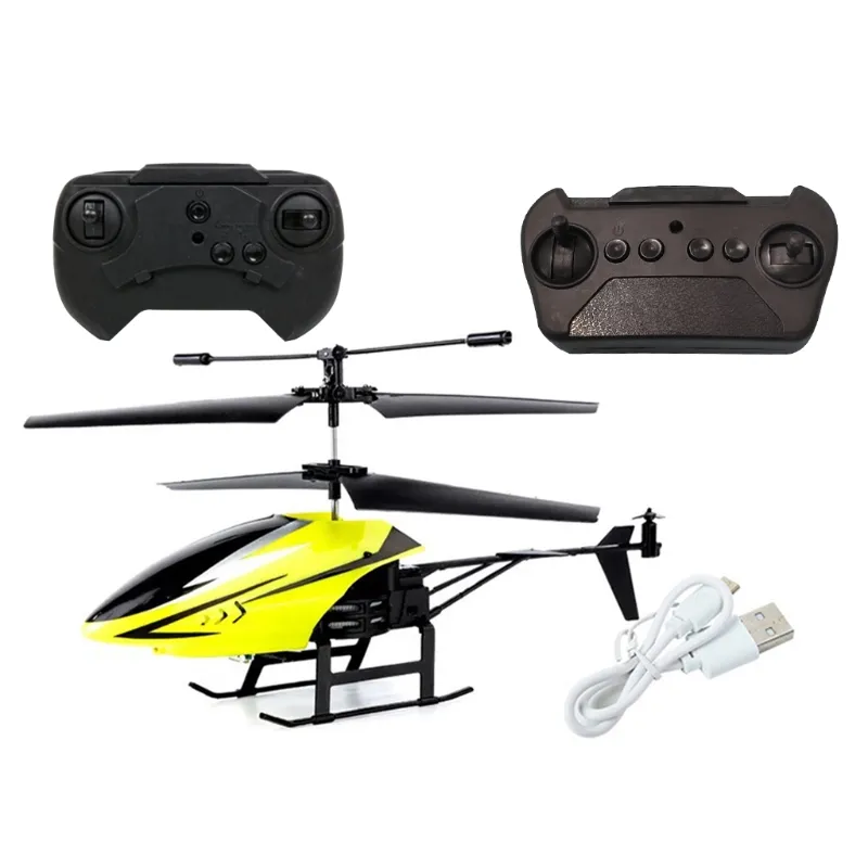 Mini USB Remote Control Helicopter Rupees With 2 Channels, Remote