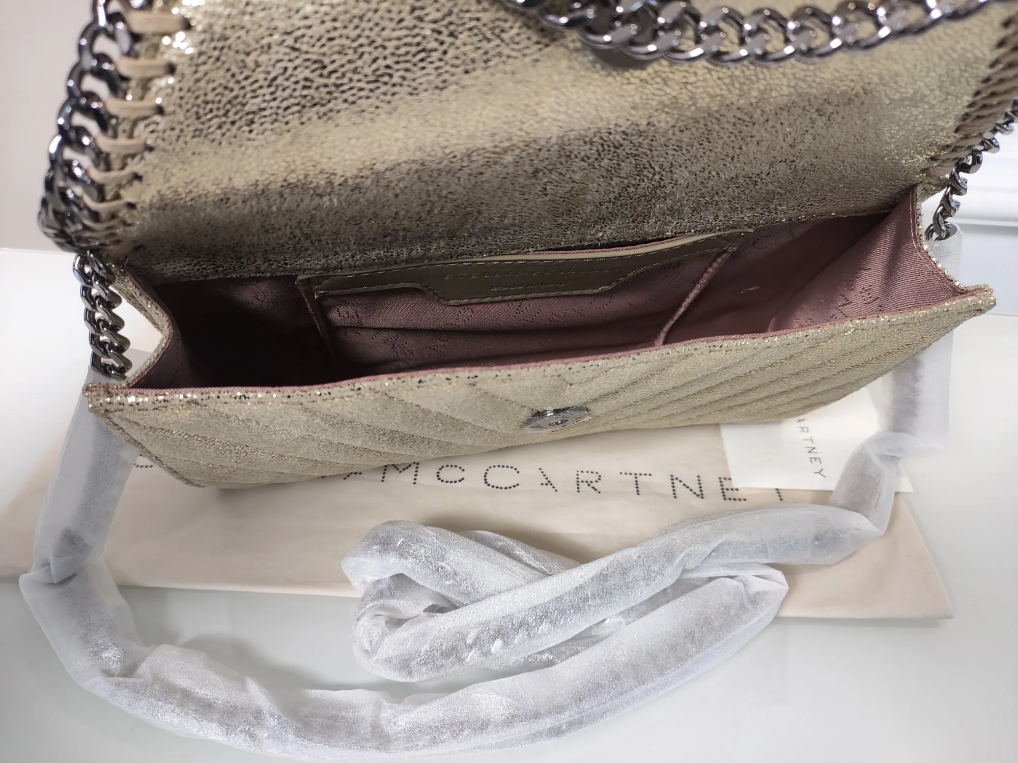 VIP【関税送料無料】希少 STELLA MCCARTNEY GREY SHOULDER BAG DHgate.com:Stella Mccartney Bag 10A New Fashion Women