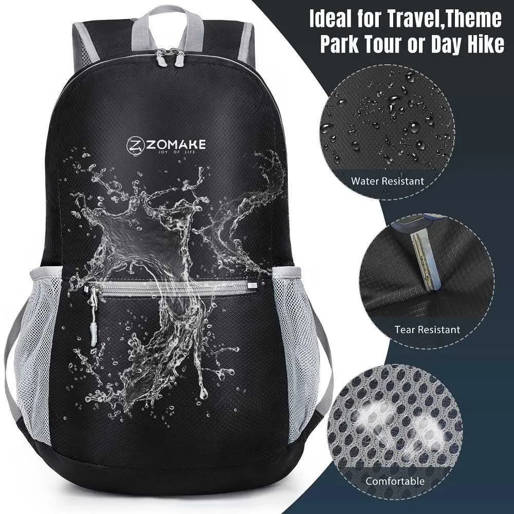 35L Packable Backpack For Men And Women Portable Folding Outdoor