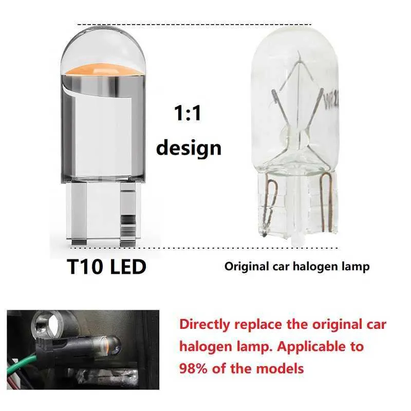 W5W COB Glass Auto License Plate Lamp 6000K White Dome Light For Cars,  Reading Rear DRL Bulb Style 12V From Autohand_elitestore, $4.63