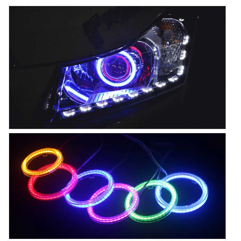 Flow Series Chasing RGB LED Wheel Rings Lights Kit– AutoLEDTech.com