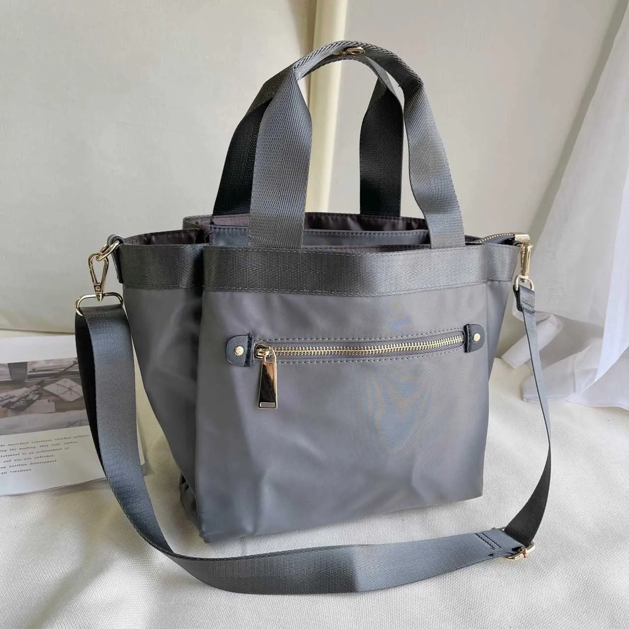 Dark gray handbags outlet