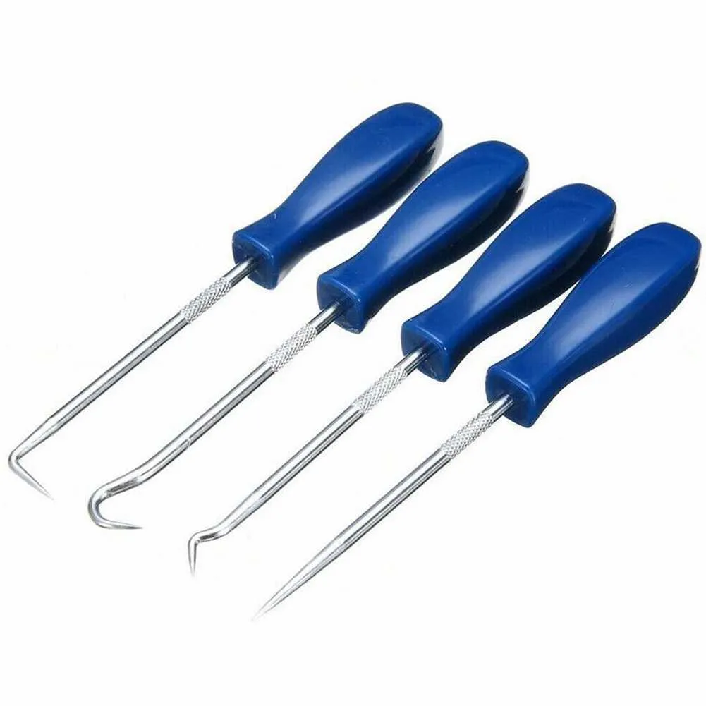 Jeu D'outils De Crochetage Pour Automobile - 4 Crochets (droit, 90°, 135°, Complet) - Longueur 150 Mm - Pour Démontage - 5